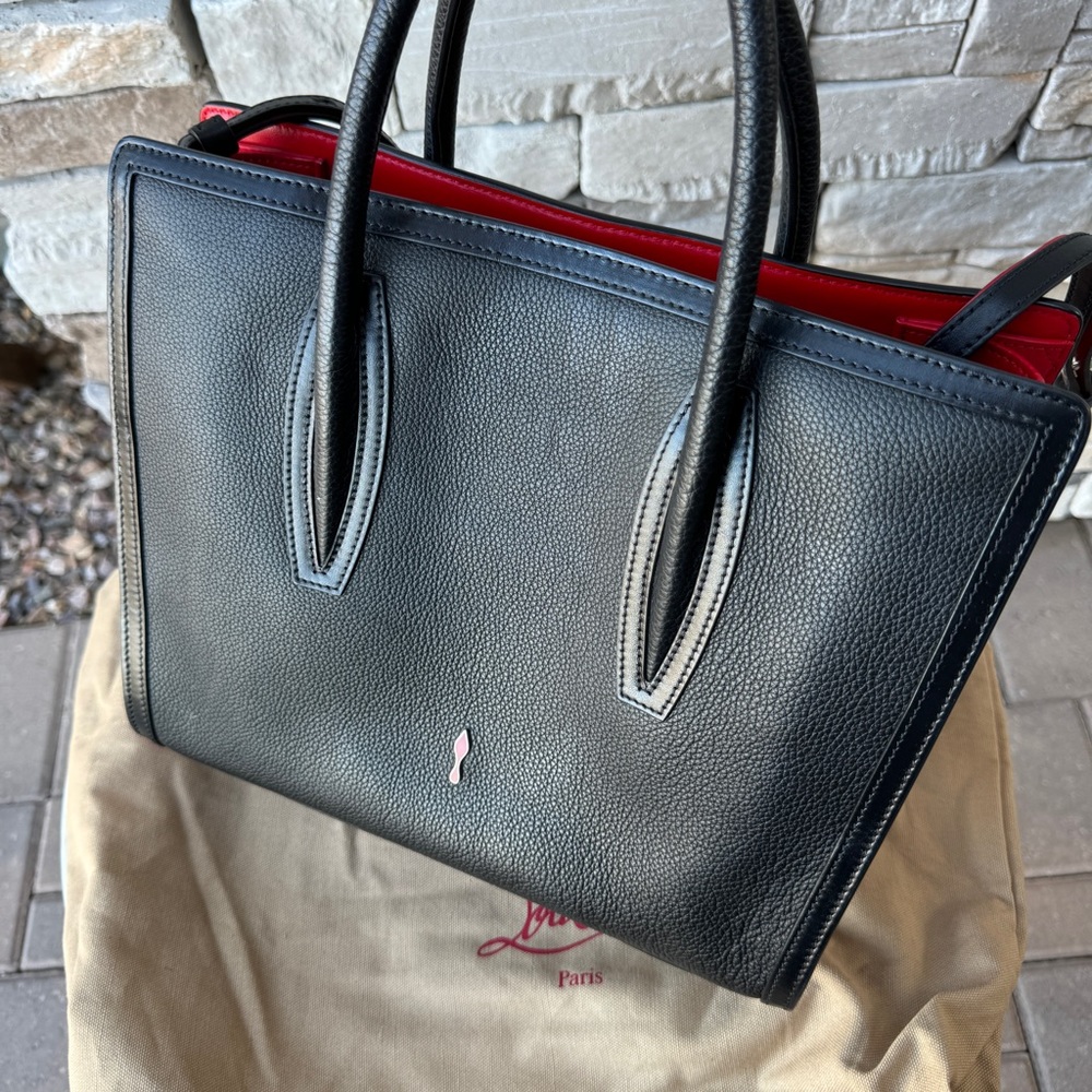 SOLD Christian Louboutin Medium Paloma Leather Tote - Picture 4 of 15